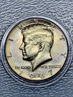1967 Kennedy Half Dollar - 40% Silver - Natural Toned !!!