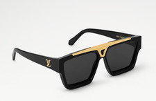 Louis Vuitton 1.1 Evidence Black gold "W" for Western Fit.