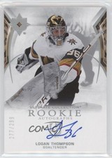 2021 Upper Deck Ultimate Collection Rookies /299 Logan Thompson #141 Auto 17jc