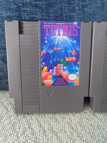 Tetris & Tetris 2 -Nes Games Lot (Nintendo Entertainment System) Tested&Working!