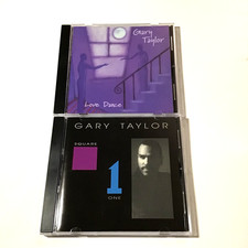 Gary Taylor 2 CD Lot: Square One (1993), Love Dance (1998) Funk / Soul