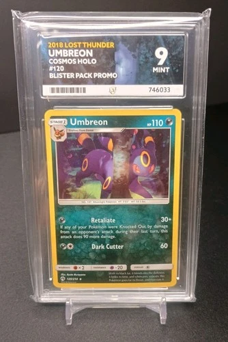Pokémon Lost Thunder - Umbreon 120/214 -  Holo  Ace Graded 9