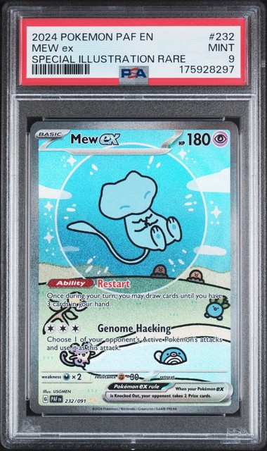 Mew ex #232 (Paldean Fates (2024))