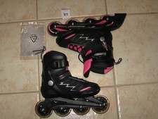 Rollerblade Bladerunner Advantage Pro XT Womens Size 6 Black/Pink Inline Skates