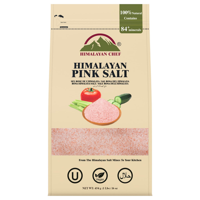 #ad #ad Pink Himalayan Salt Fine Grain 1 Lb Bag Pure Natural Kosher Non Gmo Miner $11.93