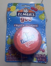 Elmer's Gue Pre-Made Slime 4oz Fruity Slushie NEW SEALED