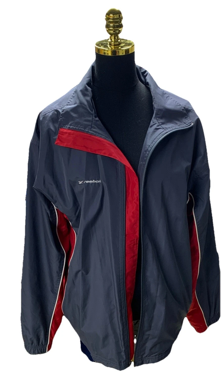 Reebok Zip Up Fleece Lined And Arm Jacket. Medium