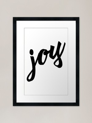 Joy Gerahmter Kunstdruck Gerahmtes Wandbild Poster Leinwanddruck Bild