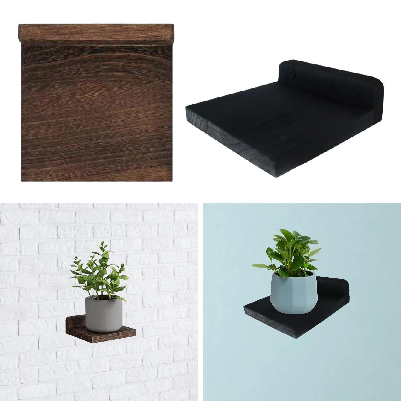 4Pcs Wood Wall Shelf Display Shelf Wall Mount Multipurpose Decorative Home
Opens in a new window or