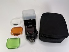 Nikon Speedlight SB-910 2 Color Filters A Light Bouncer Manuel  Zip Case Used