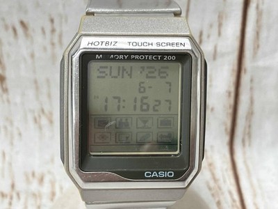 CASIO VDB-2000 Data Bank Watch Touch Screen Vintage Japan Digital Unisex JP