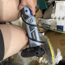 WorkPro W125044A Gray Black Variable Speed Detachable Buffer Polisher Machine