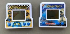 Vintage Radio Shack Turbo Raceway/ Sea Battle Handheld Games Tested Working