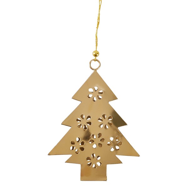 Weihnachtsdeko Christbaumschmuck HolzanhäNger Fensterdeko Metall AnhäNger-image