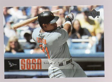 2006 Upper Deck #68 Sammy Sosa - BB