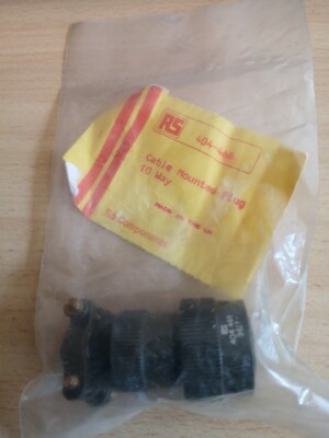 RS Components 404-468 Kabelmontage Steckverbindung 10-pin NEU OVP