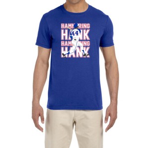 hank aaron braves shirt
