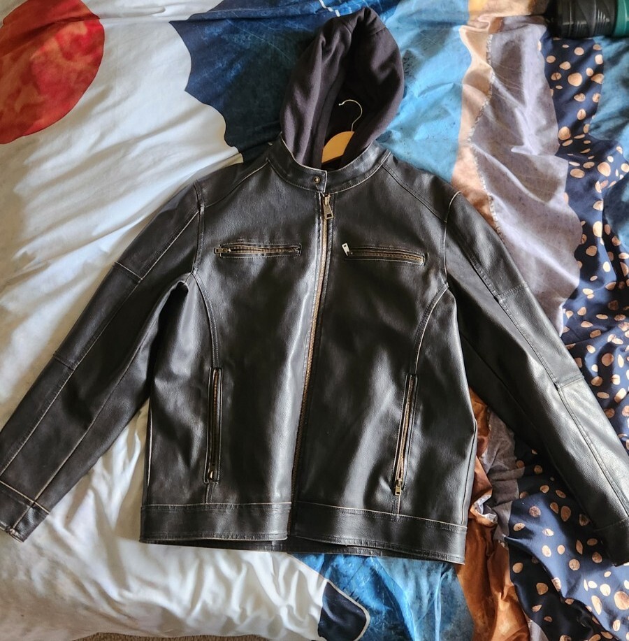 Authentic Leather Jacket , Hardly Worn. Excellent… - image 1
