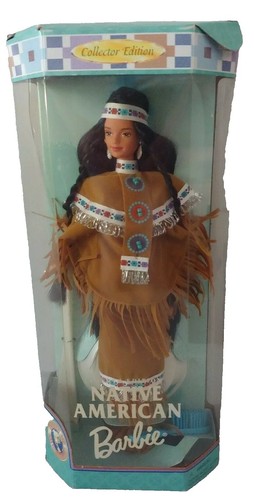 Native American Barbie Dolls Of The World NRFB #15304 Collector
