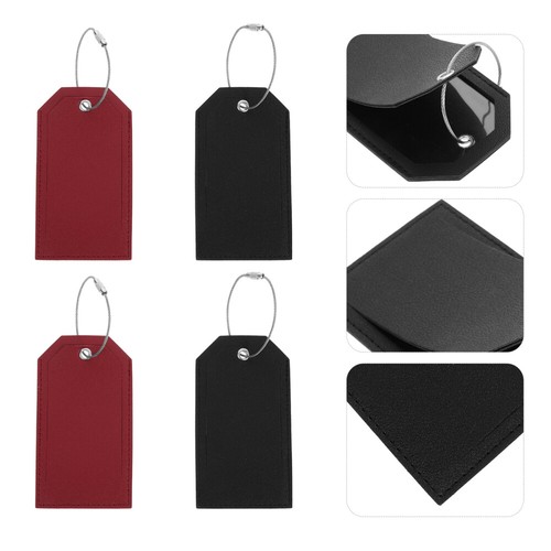 4 Pcs Luggage Boarding Bag Tag Tags for Suitcase Travel Child