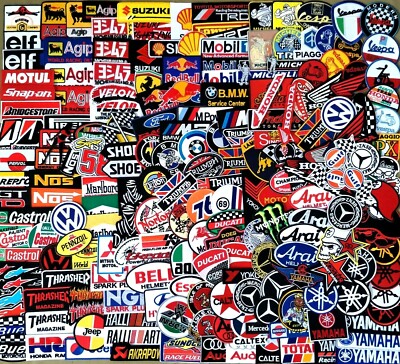Racing Sport Motor Wholesale Random Lot Embroidered Sew Iron On Patch Set