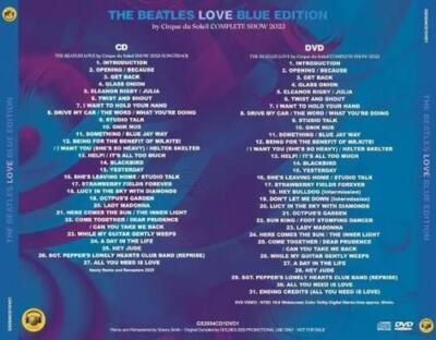 THE BEATLES LOVE by Cirque du Soleil COMPLETE SHOW 2023 BLUE