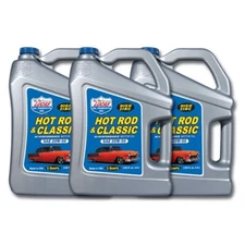 Lucas Oil 10684 SAE 20W50 Hot Rod Engine Oil, Three 5 Quart Jugs