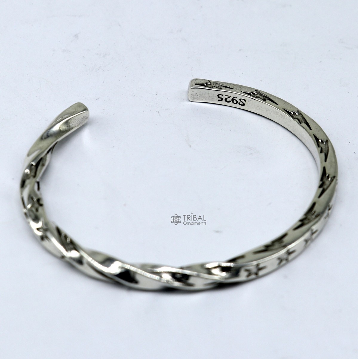 925 sterling silver handmade Unique twisting design fashion