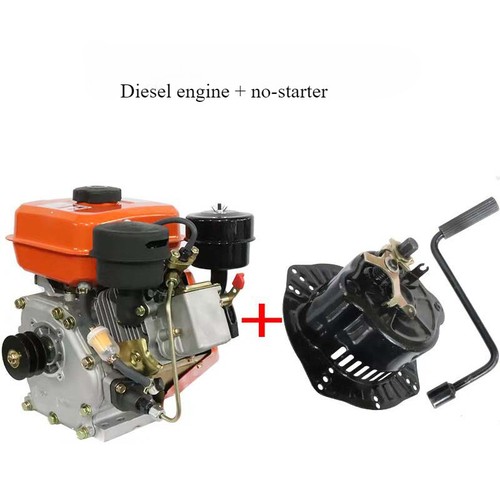 Small diesel engine 168f single-cylinder air-cooled micro-tiller pump generator - Picture 9 of 14