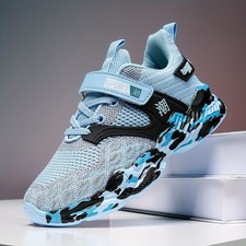 Kids Sneakers Boys Girls Running Shoes Lightweight Breathable Boys Tennis Size