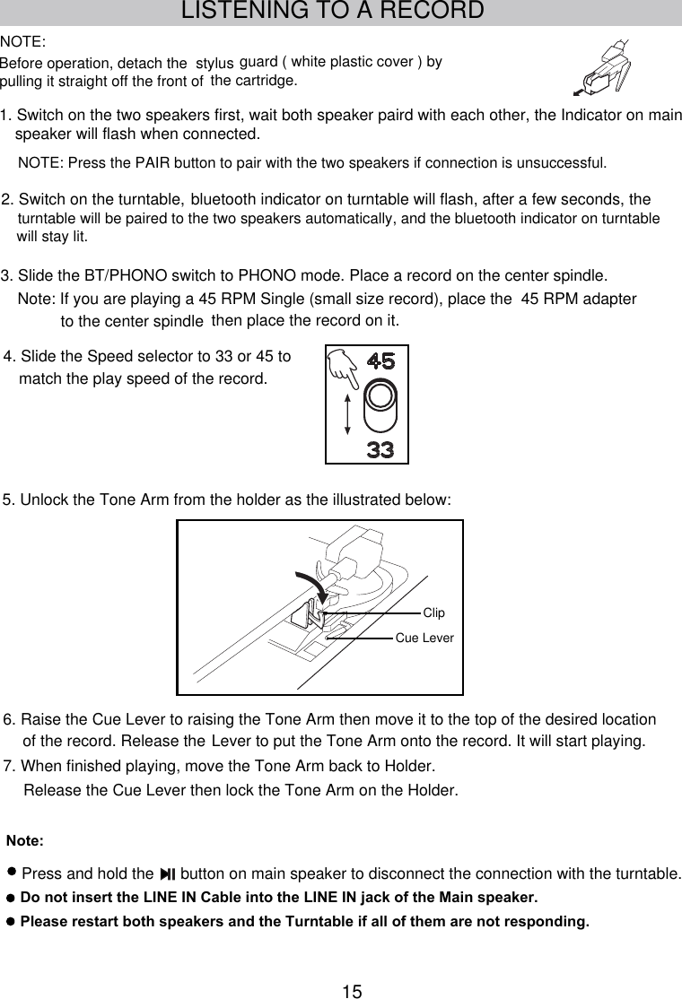 victrola acrylic turntable with wireless speakers