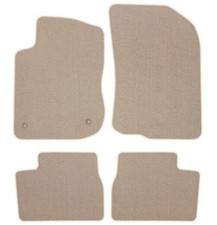 Veloursfußmatten für Peugeot 208 I Bj. 2013 - 2019 Passend Automatten BEIGE PREM