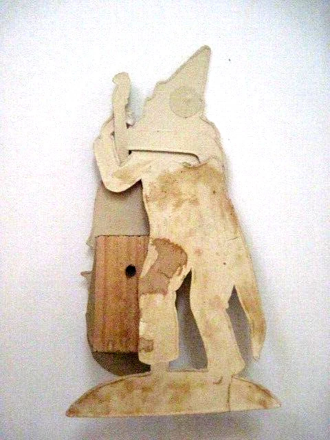 Interesting Place Card w/ Clown Playing Pop-Out String Bass Instrument * - Image 3 of 3