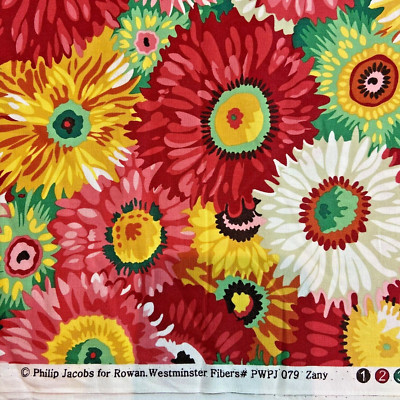 OOP BTY Philip Jacobs ZANY PWPJ079 Natural Kaffe Rowan Westminster Quilt Fabric