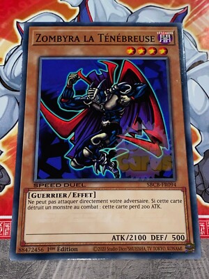 Yu Gi Oh Karte Zombyra The Dark SBCB-FR094x3 SPEED DUEL