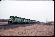 Original Rail Slide - BN Burlington Northern 2171+ Stapley MN 4-2-1988