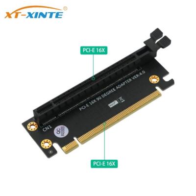 PCI-Express Degree Chassis For 90 16X Speed Computer Right PCI-E Adapter 16x 4.0