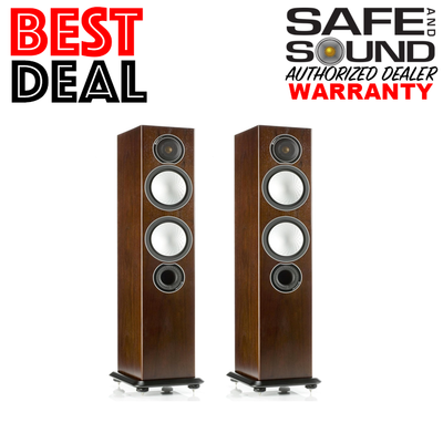 monitor audio silver 6 walnut