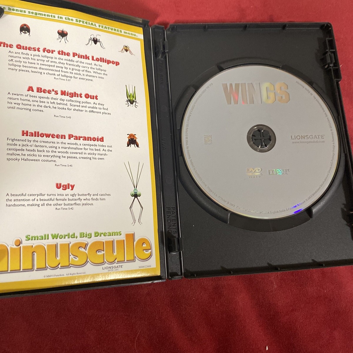 Wings (DVD, 2012) 31398173168| eBay