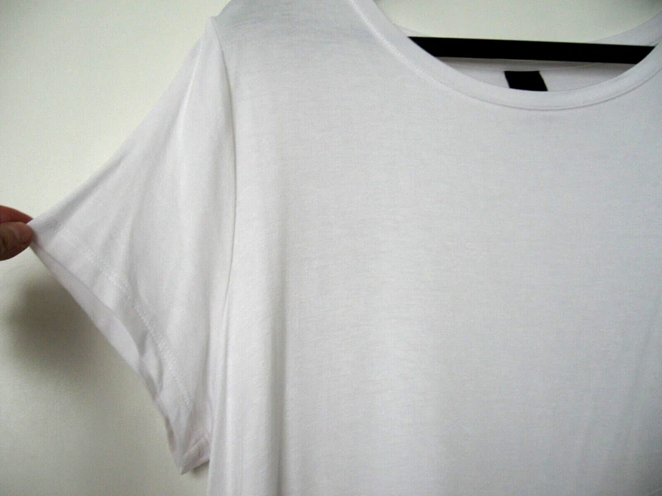 *NEU* Zipfel Tunika Shirt Gr. 46 Best Connections B.C. in Weiß asymmetrisch - Bild 3 von 4