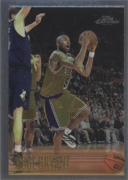 1996 Topps Chrome Kobe Bryant Rookie PSA