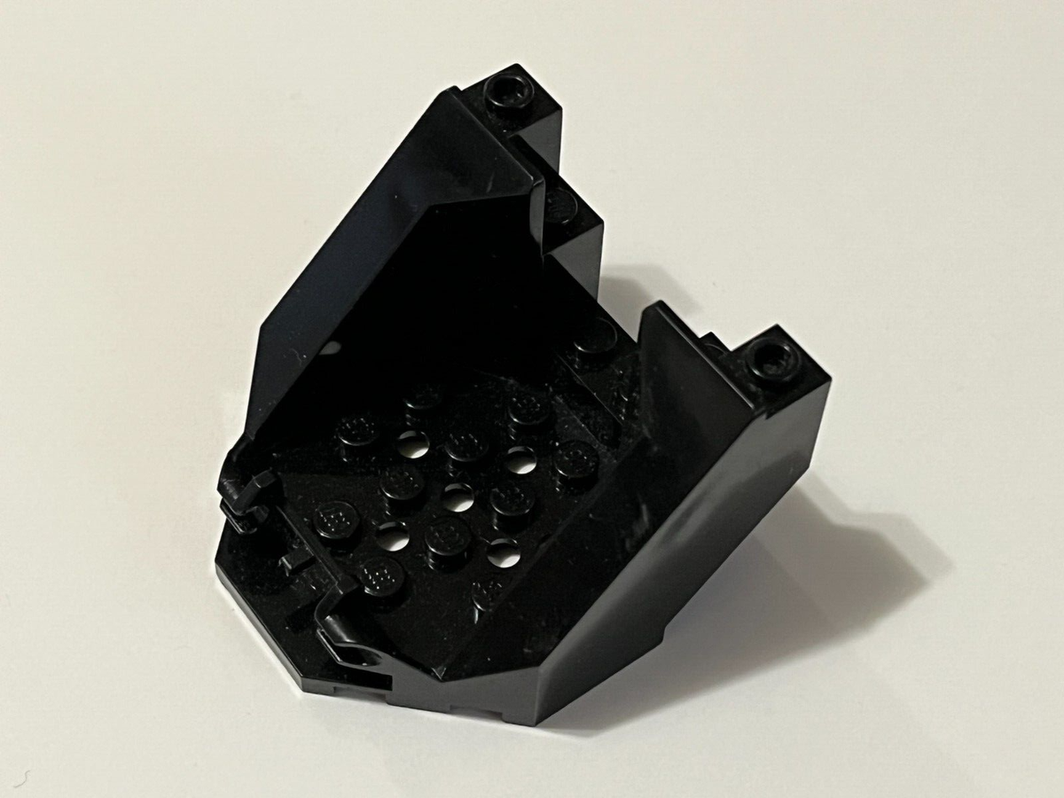 Vintage Lego Part Cockpit 6x6x3 1/3 Black (30200) Aquazone