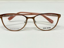 NEW Bobbi Brown Eyeglasses The MERYL Brown 53-16-140 AUTHENTIC 8KJ