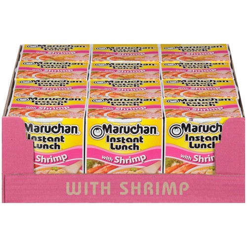 Instant Lunch Shrimp, Ramen Noodle Soup, Microwaveable Meal, 2.25 Oz, 12 Count - Picture 5 of 7