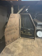 Antique Old Rare Stellar Autoharp String Musical Instrument With Wood Case