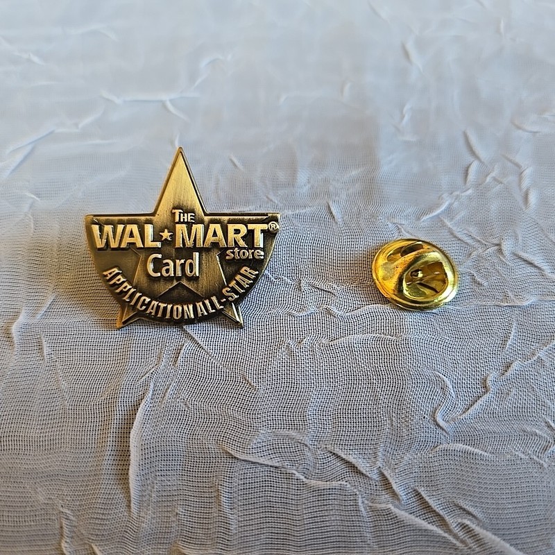 The Wal*Mart Store Card Application All-Star Pin