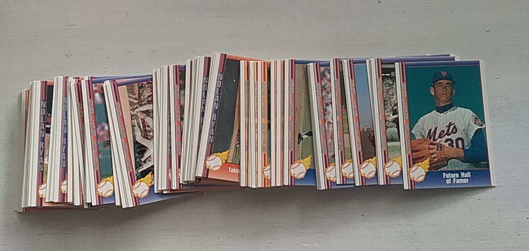 1991 Pacific Nolan Ryan Texas Express Series I Complete Set of 110 Cards - MLB