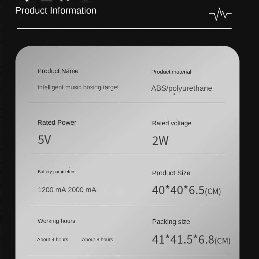 Boxing Sports Boxing Wall Target Fitness Exercise Reaction Training