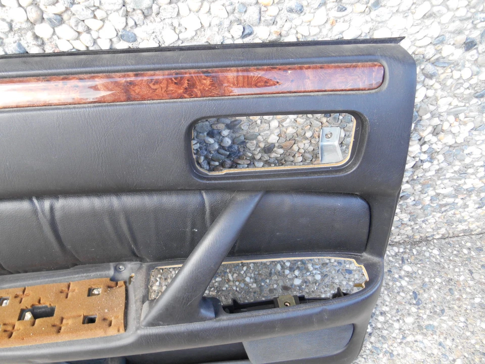 82901 6P000 97-01 INFINITI Q45 LEFT REAR DRIVER SIDE BLACK LEATHER #TOP3 D - Image 4 of 4