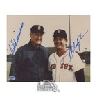 Ted Williams & Carl Yastrzemski Autographed Boston 8x10 Photo - PSA/DNA LOA